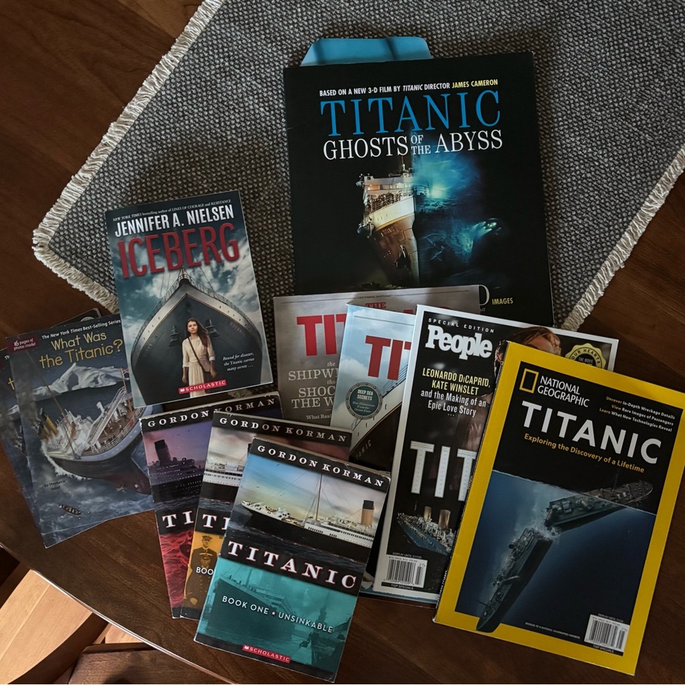 Titanic Magazine and Book Bundle